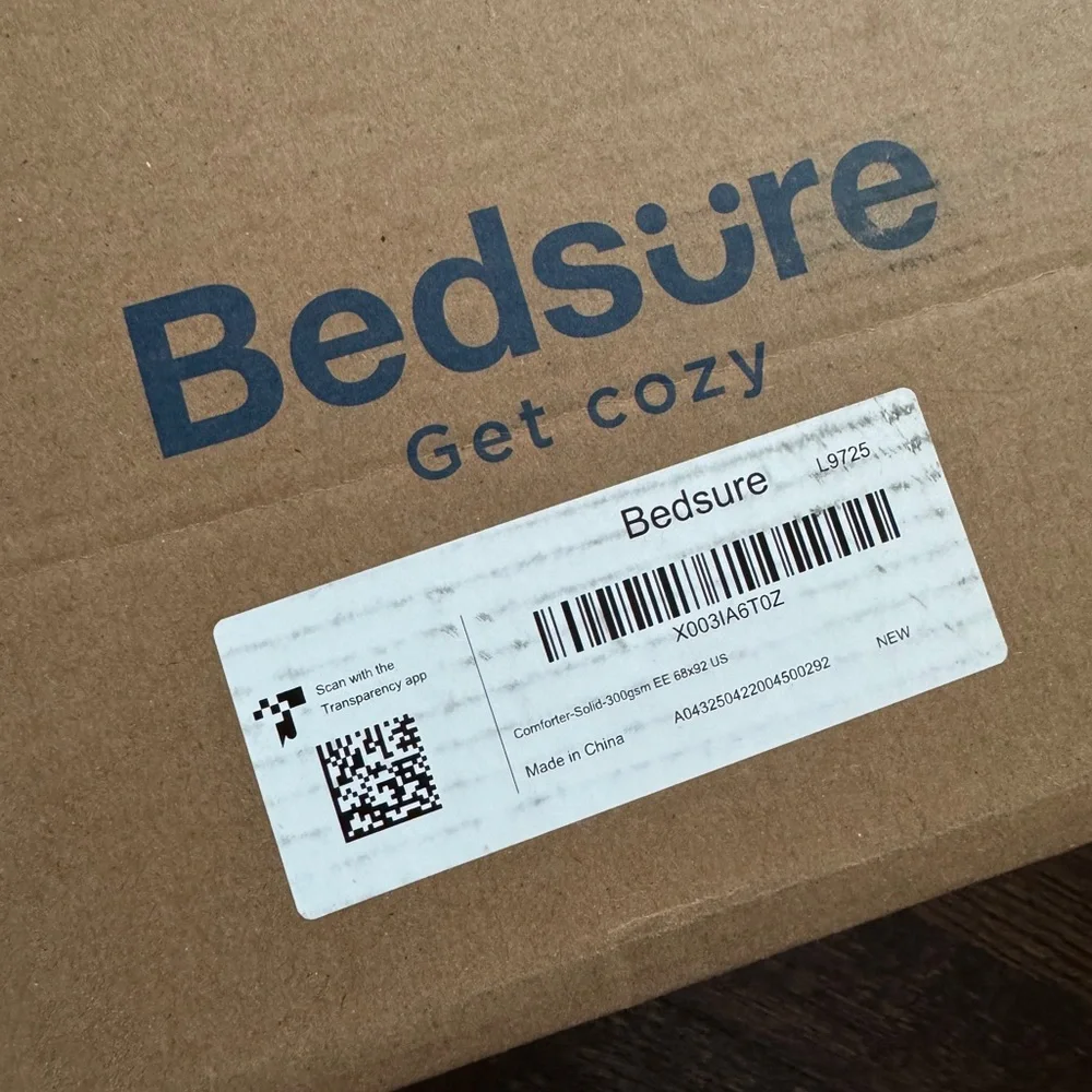 NEW Bedsure Beige Twin XL Comforter Duvet Insert – All Season - College Bedding